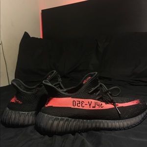 Authentic Adidas Yeezy “Core Black” Men Size 8.5